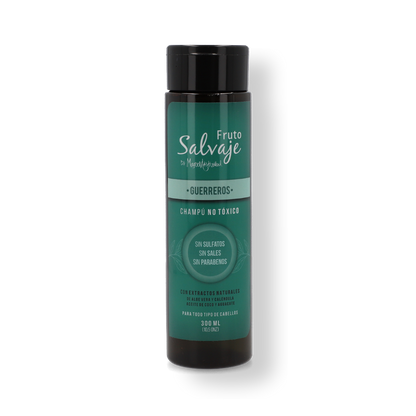 Shampoo Sin Sulfatos Guerreros 300 ml