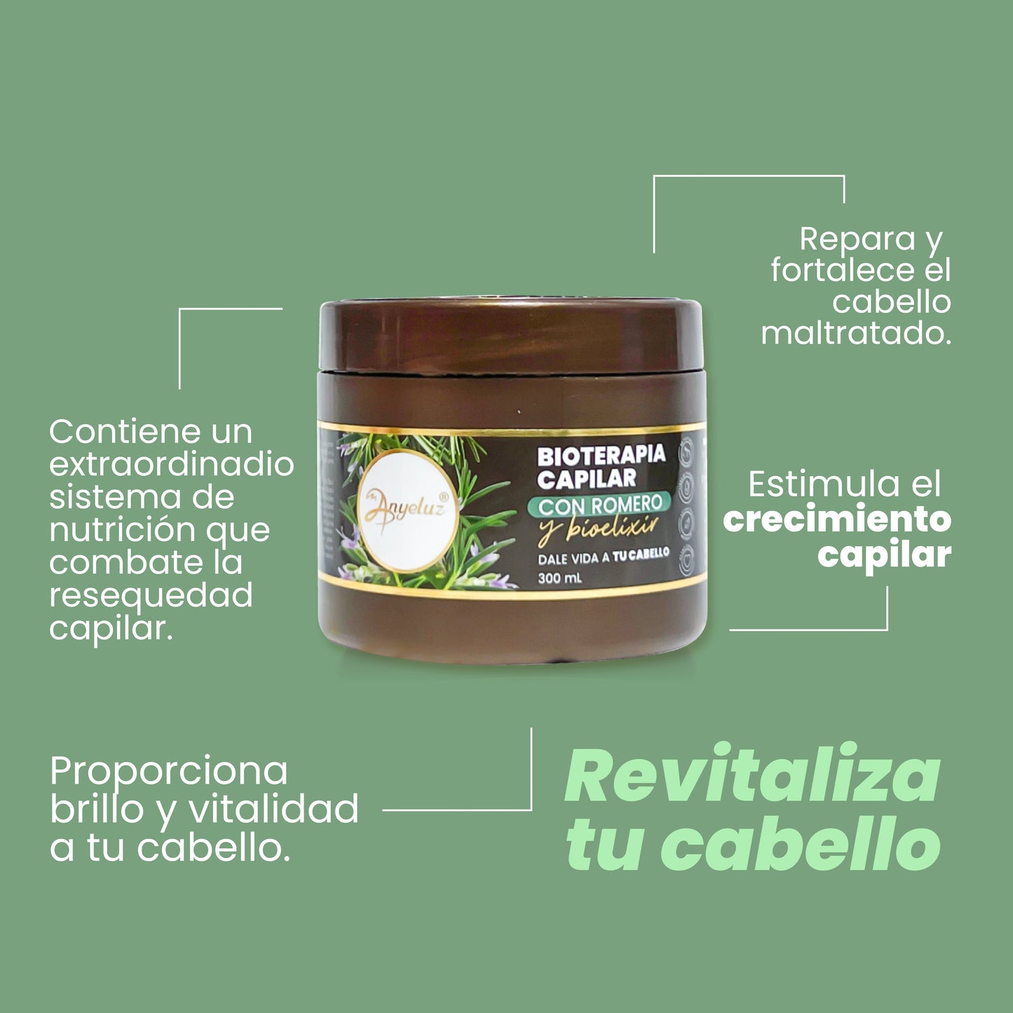 Bioterapia Capilar de Romero 300 ml