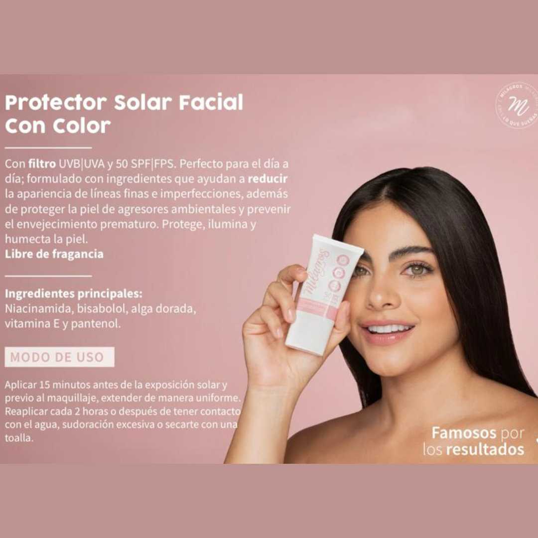 Protector Solar Facial 50 SPF  40ml