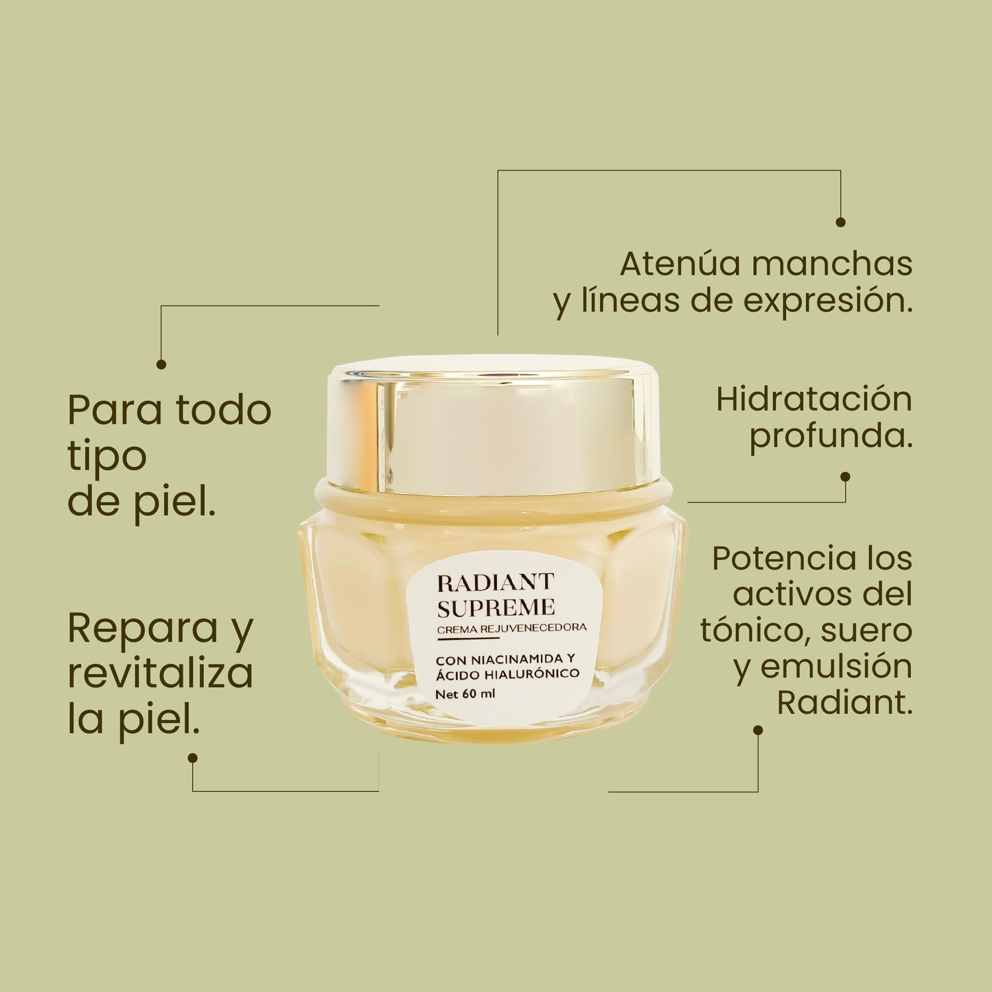 Radiat Supreme Crema Rejuvenecedora 60 ml