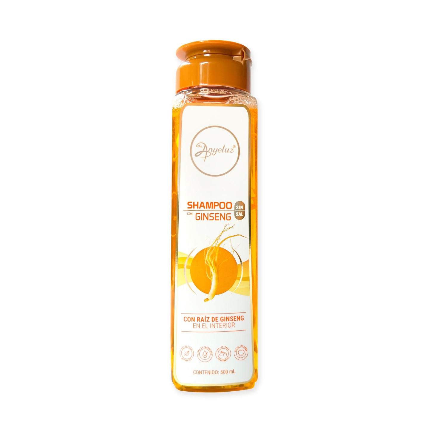 Shampoo con Ginseng 500 ml