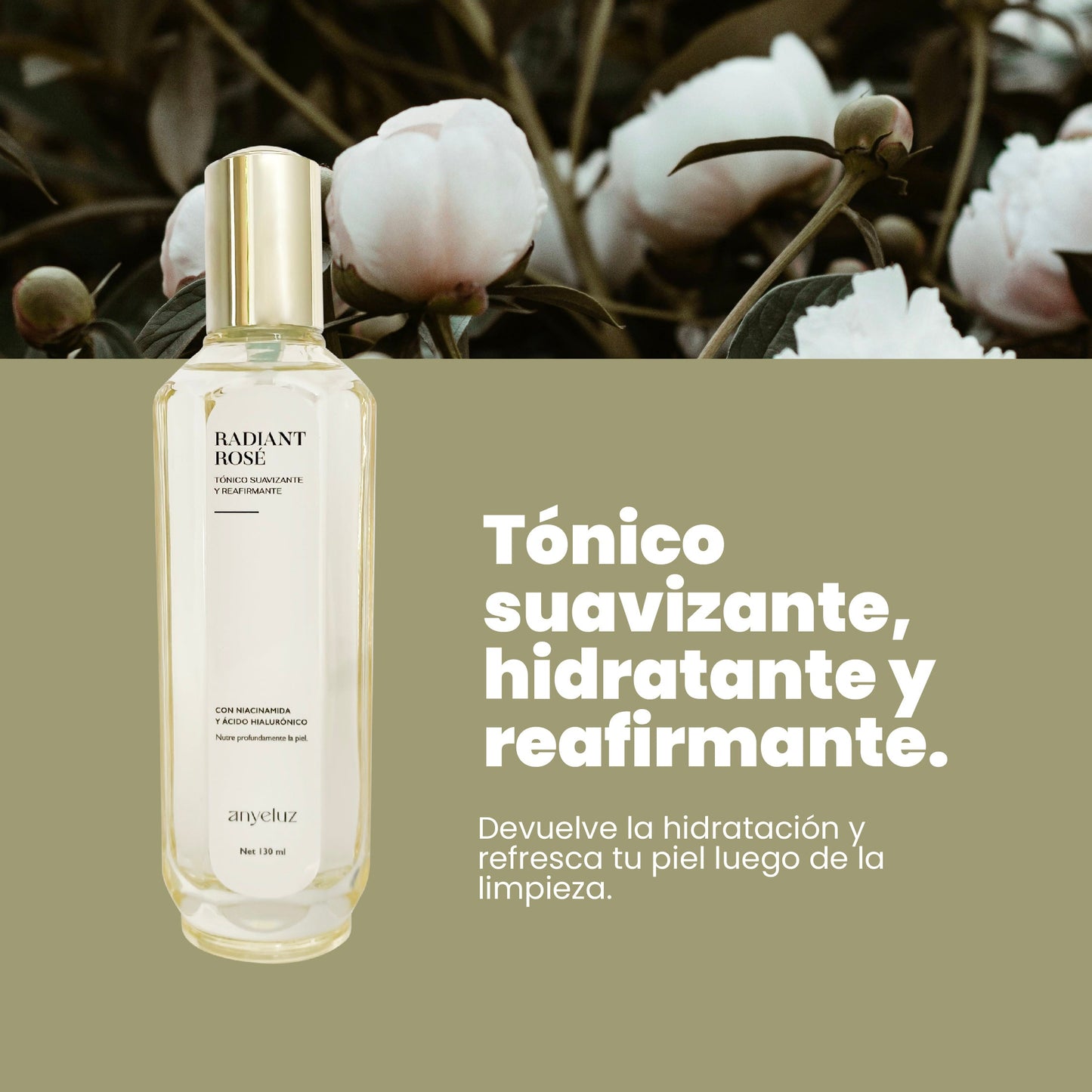 Radiant Rosé Tónico Reafirmante 130 ml