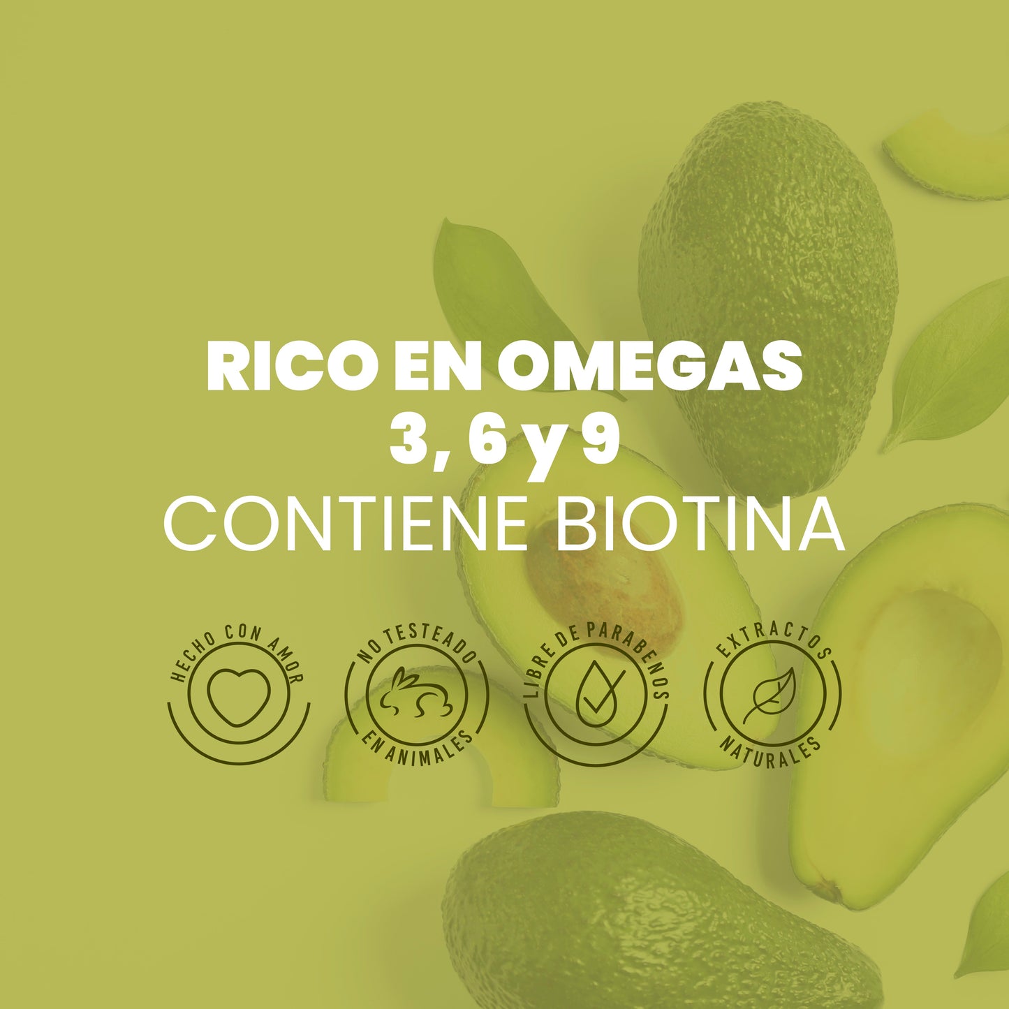 Shampoo con Aguacate 500 ml