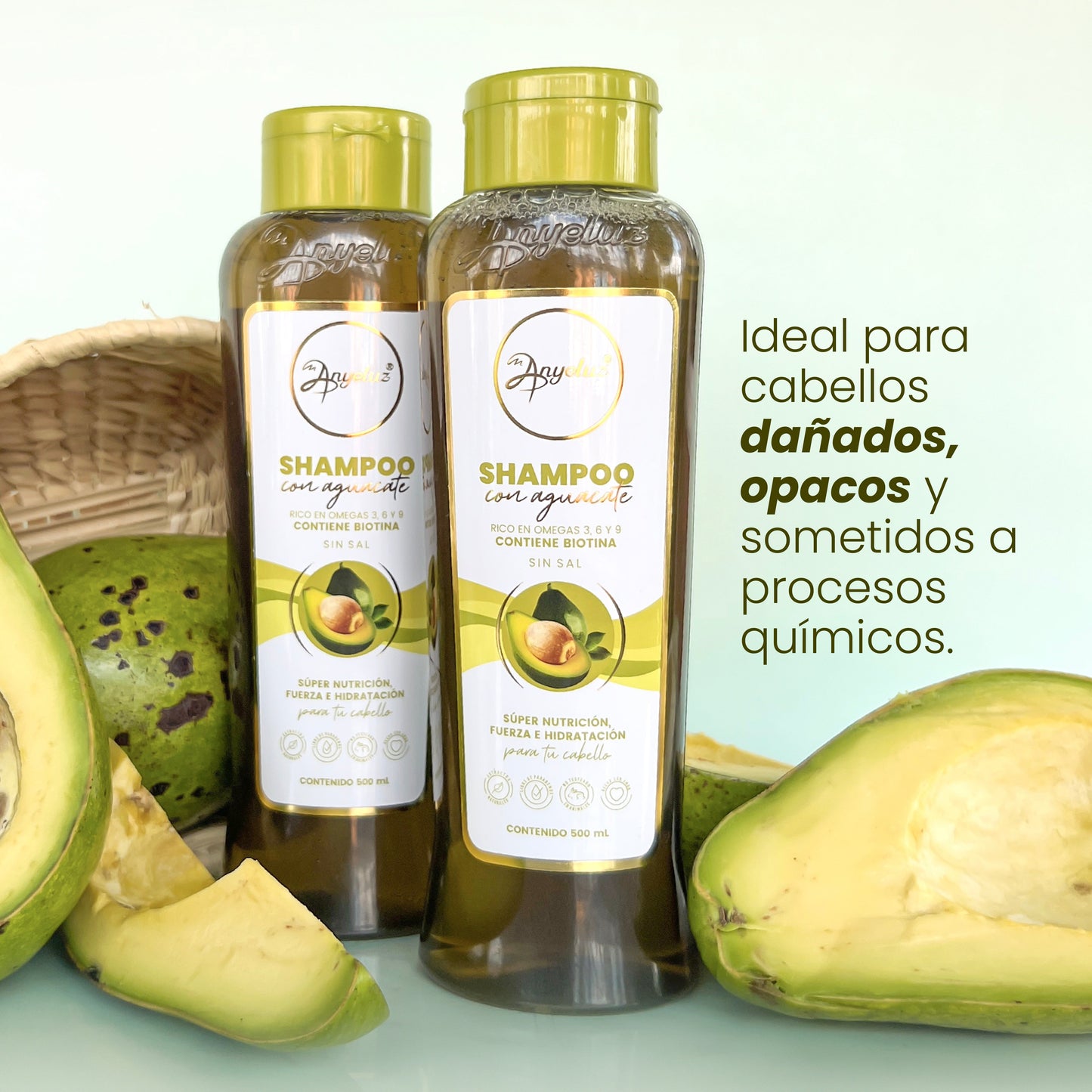 Shampoo con Aguacate 500 ml