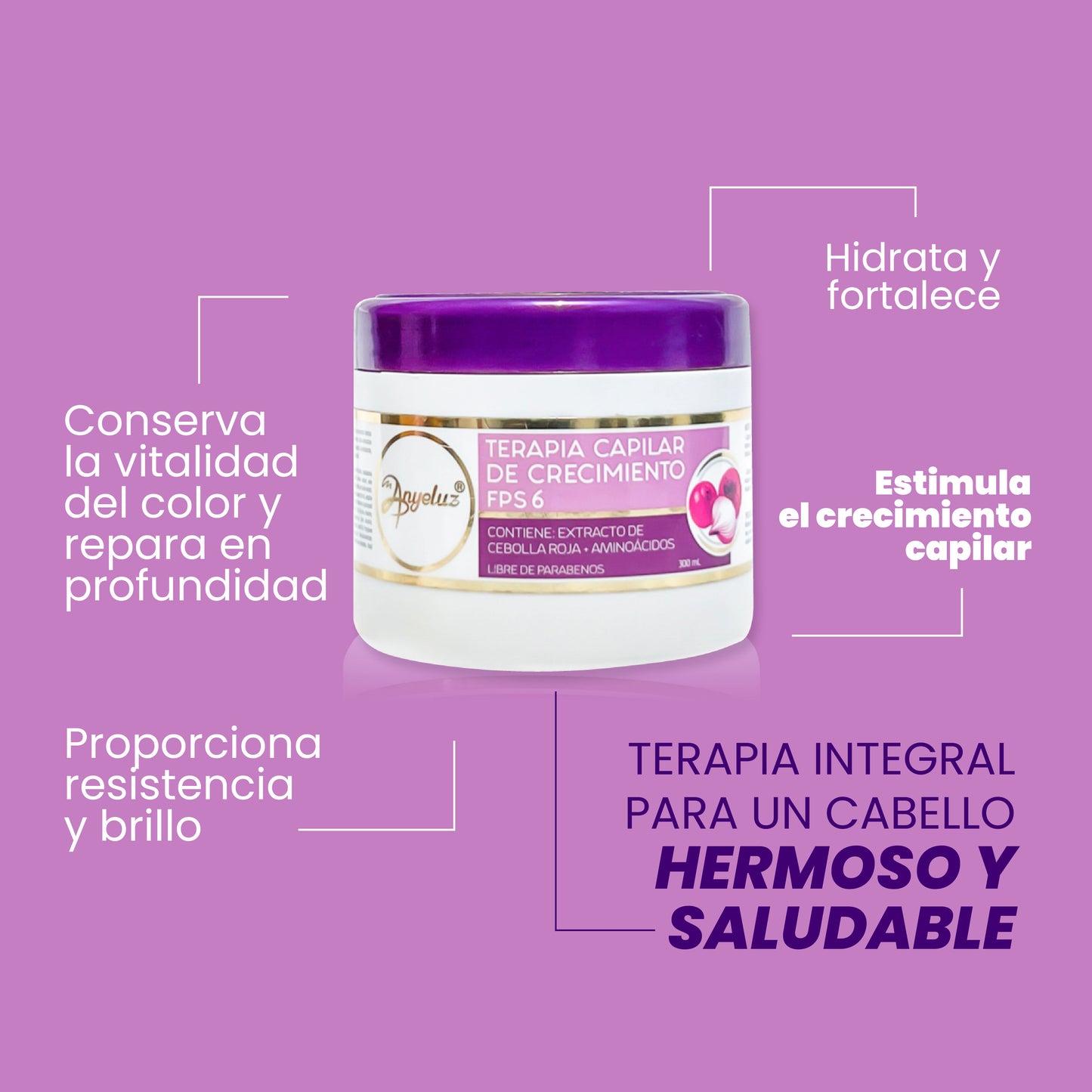 Terapia Capilar de Crecimiento 300 ml