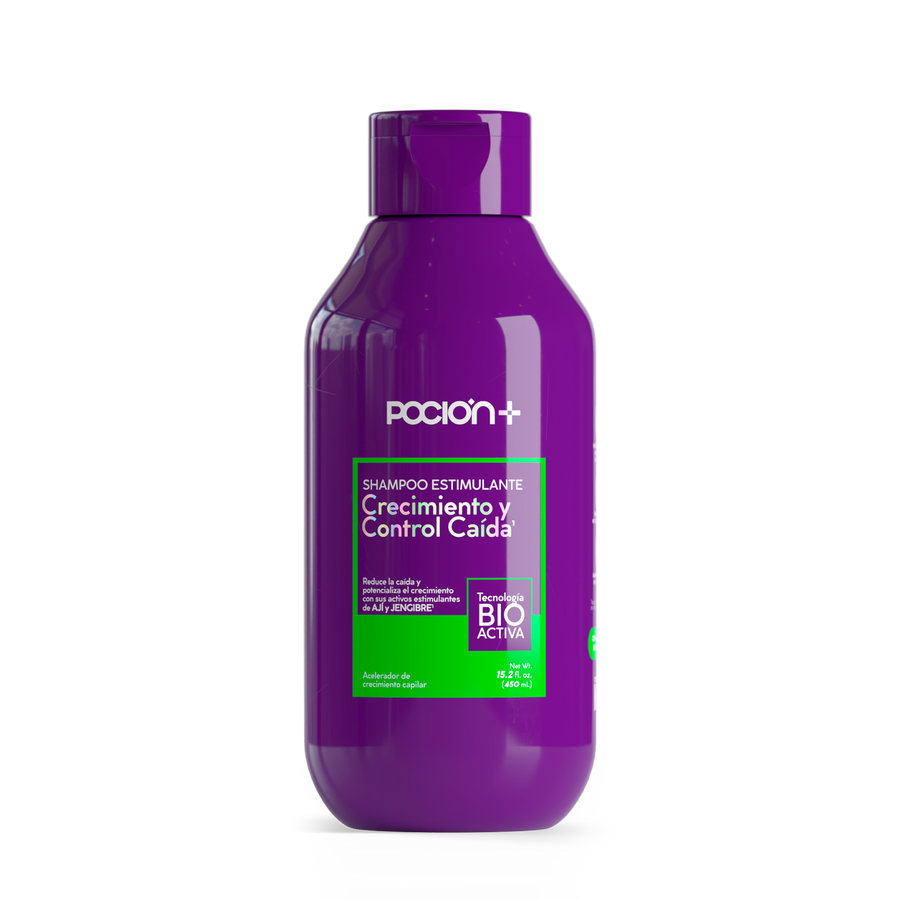 Poción+ Shampoo Crecimiento y Control Caída  450 ml