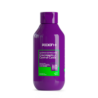 Poción+ Shampoo Crecimiento y Control Caída  450 ml