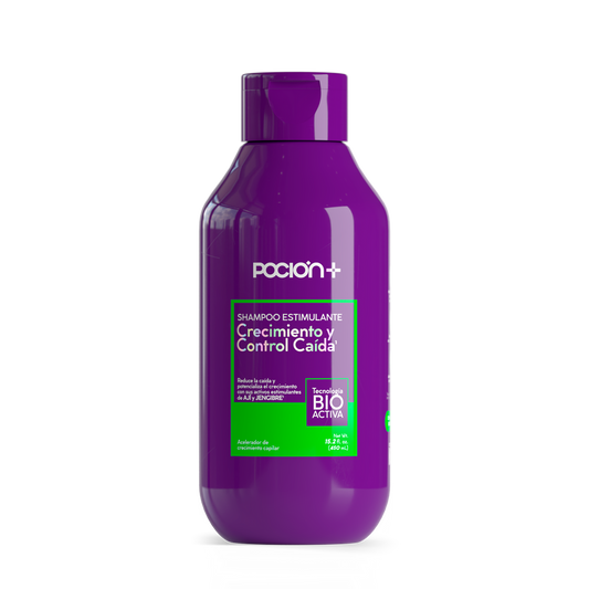 Poción+ Shampoo Crecimiento y Control Caída  450 ml